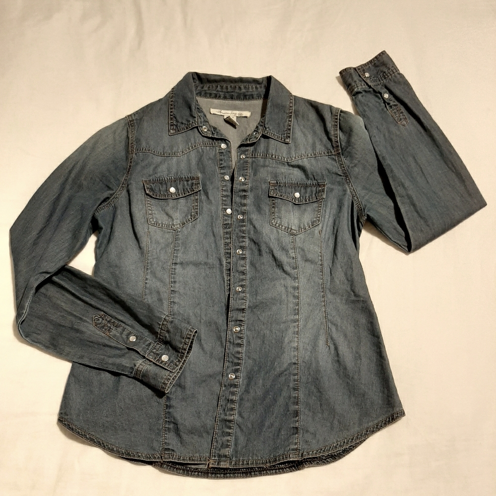 American Rag denom shirt